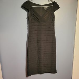 Adrianna Papell Black Cocktail Dress size 6